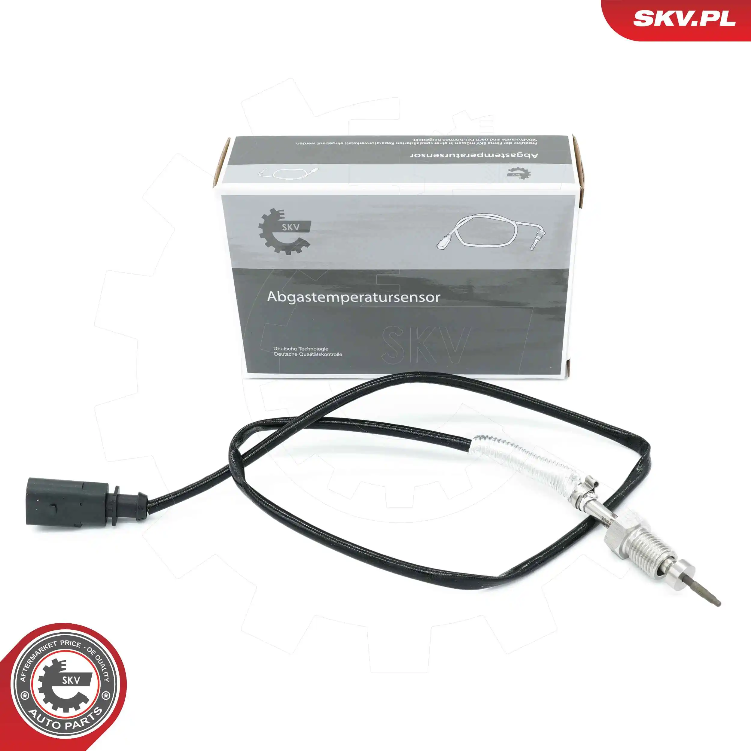 Sensor, exhaust gas temperature